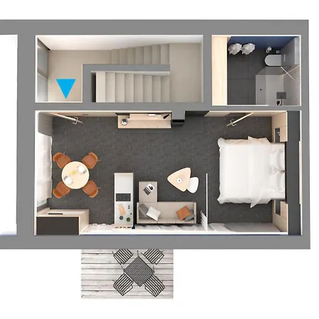 Mountain A2 Apartment & Studio On The Ski Slope Apartamento