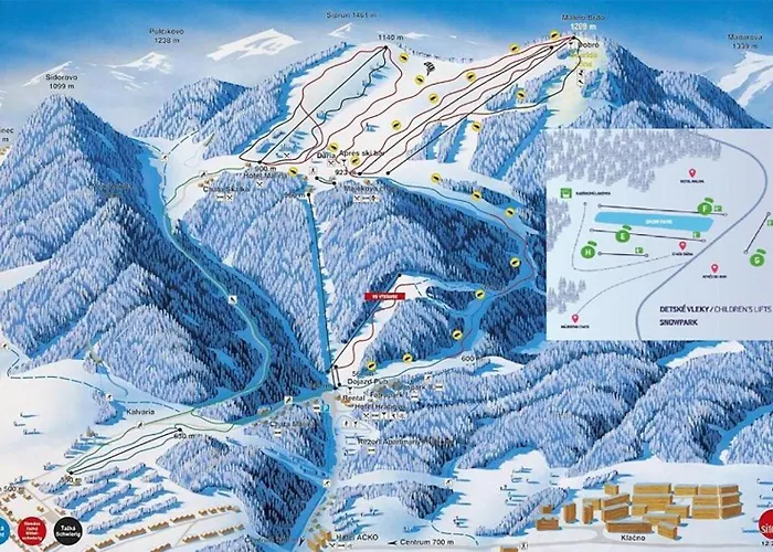 Malino A2 - Modern Family Direct On Slope And Forest Apartment Ruzomberok